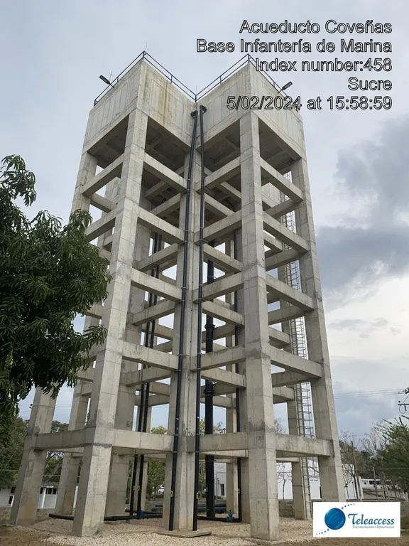 Obra de infraestructura civil construida por Teleaccess